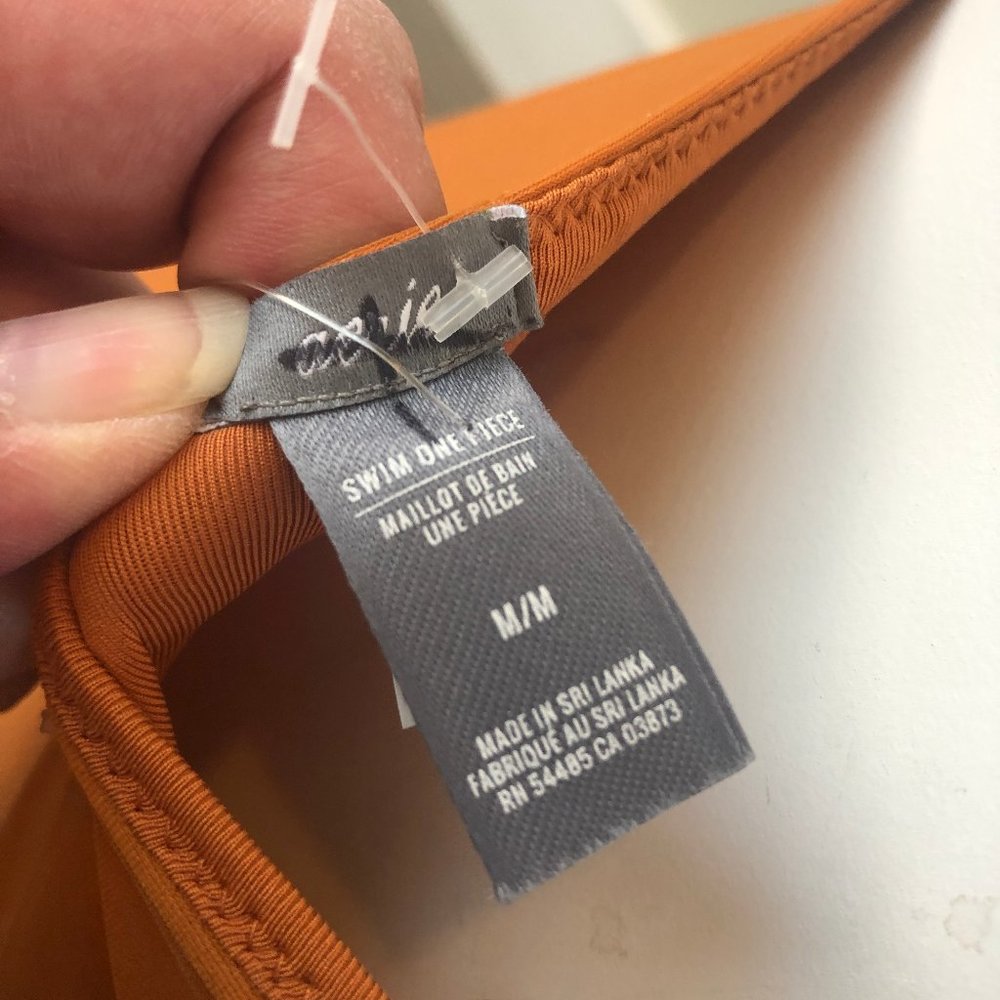NEW Aerie Rust Color One Piece Swimming Suit Sexy - Picture 3 of 3